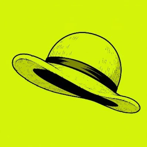LuffyHood straw hat logo